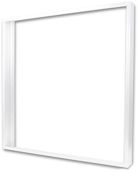 ISOLED Aufbaurahmen weiß RAL 9016 für LED Panel 625x625