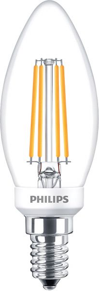 Philips Classic LEDCandle D 5-40W B35 E14 827 CL
