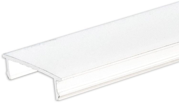ISOLED Schutzcover weiß für Track48 Trockenbau-, Einbau- u. Aufbauschiene (H50), 300cm