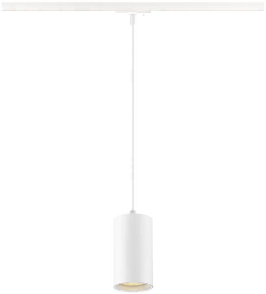 SLV ASTO TUBE, 1~ Pendelleuchte, GU10, Pendellänge 250 cm, 1 x max. 10 W, weiß