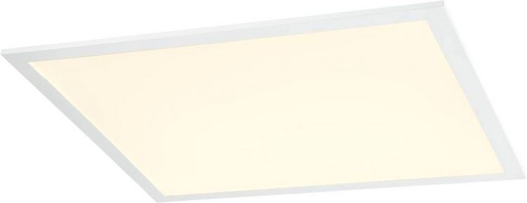 SLV LED PANEL 600x600, Indoor LED Deckeneinbauleuchte weiß 3000K UGR