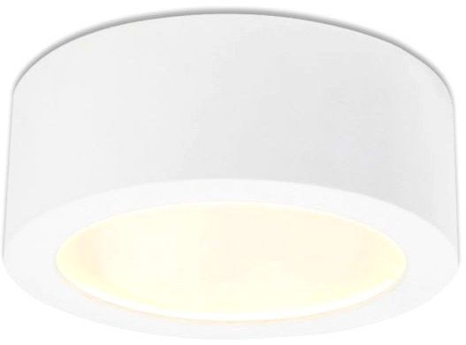 ISOLED LED Aufbauleuchte LUNA 12W, weiß, indirektes Licht, warmweiß