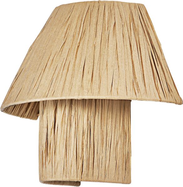 LEDVANCE Decor Bambus-Papierhütte Wandleuchte 1XE27 Braun