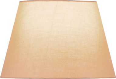 SLV FENDA Leuchtenschirm, konisch, beige, Ø/H 30/20 cm