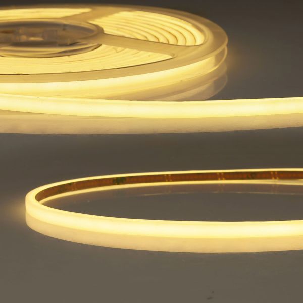 ISOLED LED NEON930 MiniCut MiniAmp Milky Flexband, 24V DC, 7W, IP20, 3000K, 2.5m Rolle, 400 LED/m