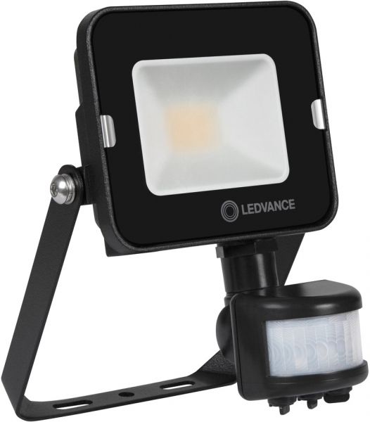 LEDVANCE FLOODLIGHT COMPACT SENSOR 10W 840 SYM 100 BK