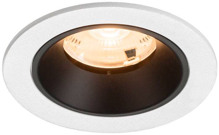 SLV NUMINOS® S, Deckeneinbauleuchte weiß/schwarz 2700 K 20°