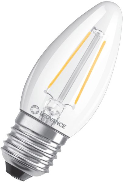 LEDVANCE LED CLASSIC B DIM P 4.8W 827 Klar E27