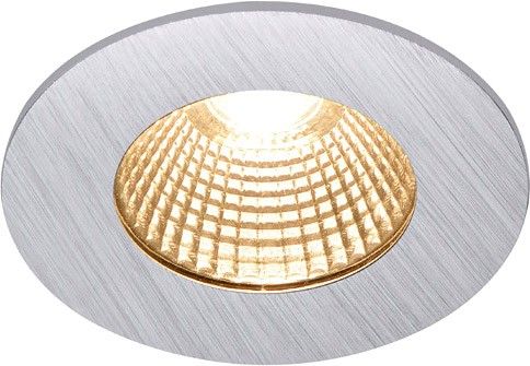 SLV PATTA-I, LED Outdoor Deckeneinbauleuchte, rund DL IP65 silber