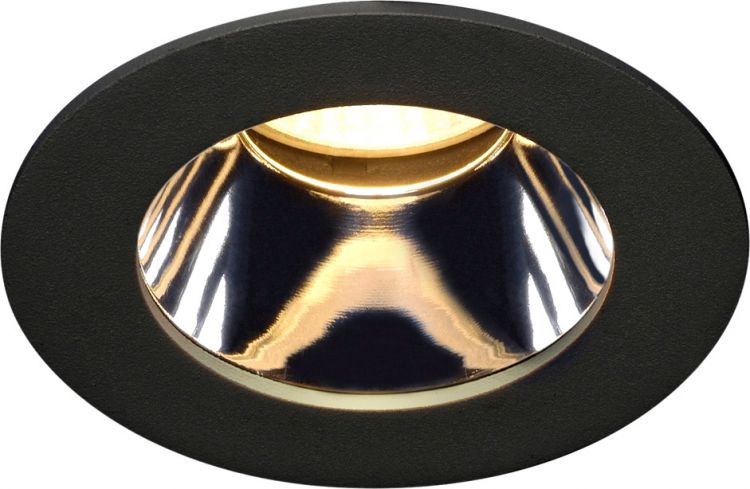 SLV H-LIGHT 3 Einbauleuchte, LED, 2700K, Reflektor, schwarz, 20°, 12W