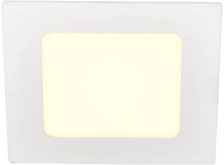 SLV SENSER 12, Indoor LED Deckeneinbauleuchte eckig weiß 3000K