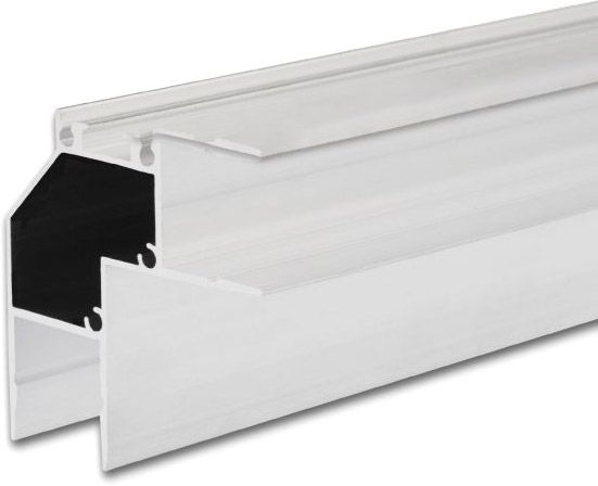 ISOLED LED Eckprofil HIDE ANGLE Aluminium weiß RAL 9003, 200cm