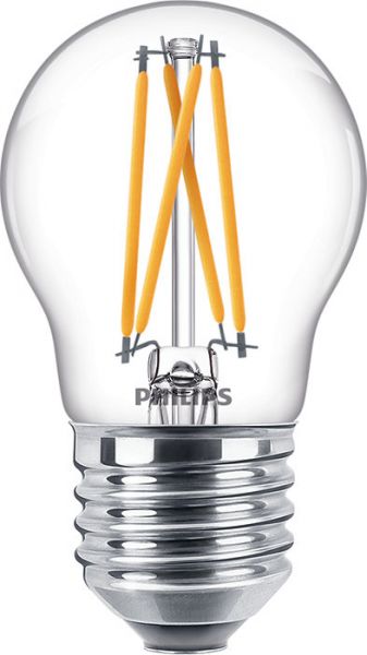 Philips Classic LEDluster 6-40W E27 927 P45 CL DimTone