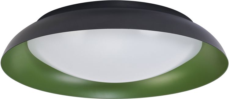 LEDVANCE Orbis Platte 480 mm 45 W 830 Click DIM Schwarz und Grün