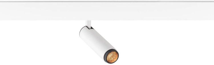 SLV GRIP! S, 48V Spot, deep & recessed track, zylindrisch, 2700K, 9.8 Watt, DALI, 29°, weiß