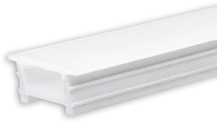 ISOLED FLEX-COVER16 Twist+Bend, Silikon, opal, 45% Transm., 20m Rolle