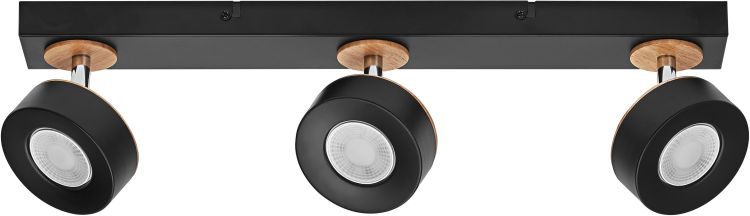 LEDVANCE Decor Spot Pluto Schwarz 3 Spot