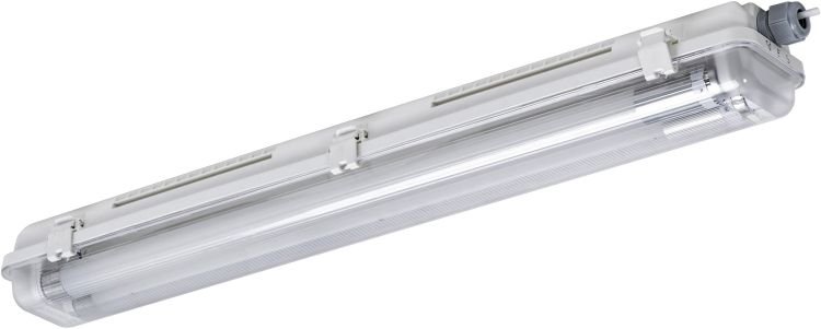 LEDVANCE Submarine Recycled Plastic 60 2 x 7W 840 G13 T8 Wannenleuchte