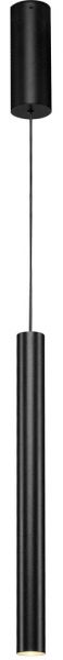 SLV HELIA 40 Pendelleuchte, LED, 3000K, rund, schwarz, 9W