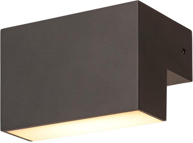 SLV L-LINE OUT WL, Outdoor LED wall-mounted light anthracite CCT switch 3000/4000K