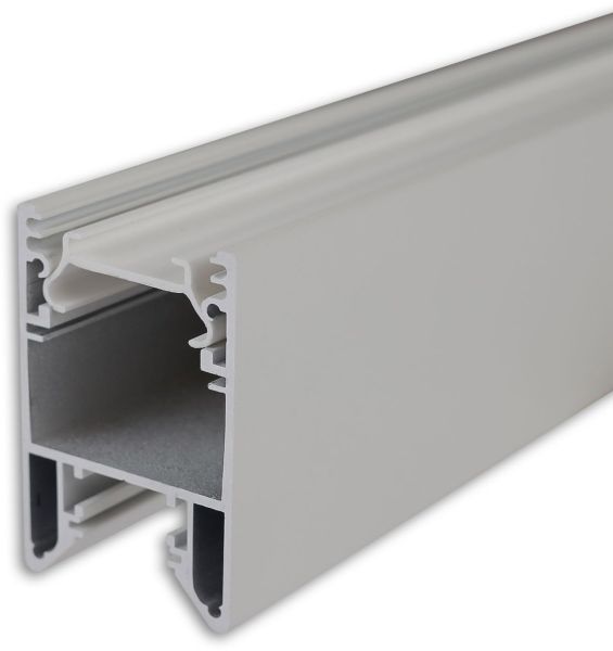 ISOLED LED Leuchtenprofil HALON Aluminium silber pulverbeschichtet, 300cm