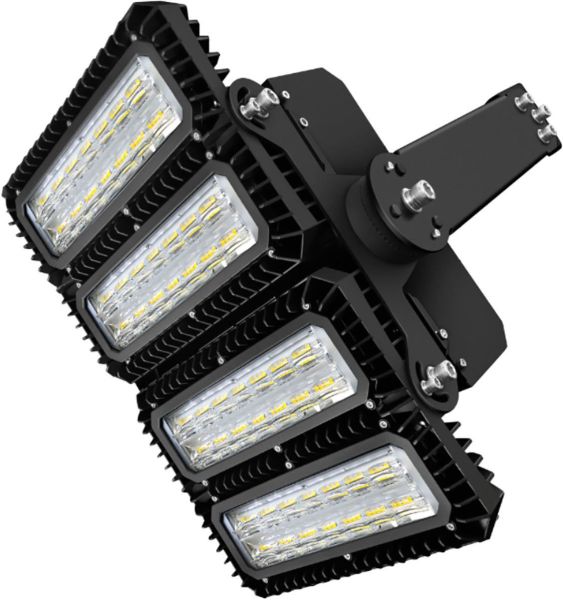 ISOLED LED Flutlicht 450W, 130x25° asymmetrisch, variabel, DALI dimmbar, neutralweiß, IP66