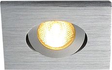 SLV NEW TRIA MINI SET Einbauleuchte, Power LED, 3000K, alu. gebürstet