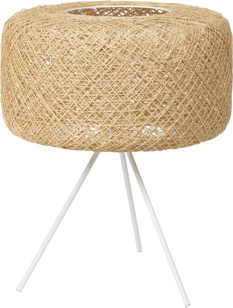 LEDVANCE Dekorpapierballen-Tisch 1XE27 Beige