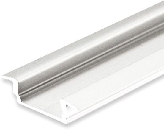 ISOLED LED Einbauprofil DIVE12 FLAT Aluminium eloxiert, 200cm