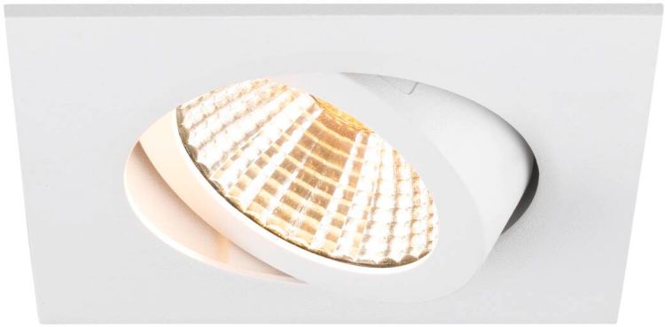 SLV NEW TRIA® 68, Deckeneinbauleuchte, 1800-3000K, 38°, IP 20, quadratisch, weiß