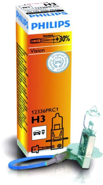Philips Autolampe H3 Vision C1 55W 12V PK22s 12336PRC1