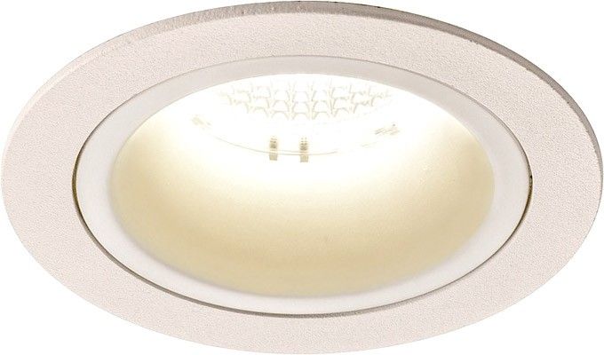 SLV NUMINOS® DL M, Indoor, luminaria empotrada de techo led blanco/blanco 4000 K 55° con