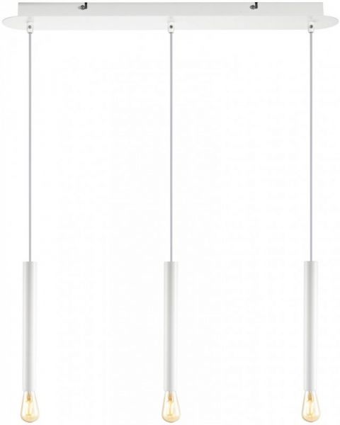 SLV FITU dreifach Rosette lang, weiß