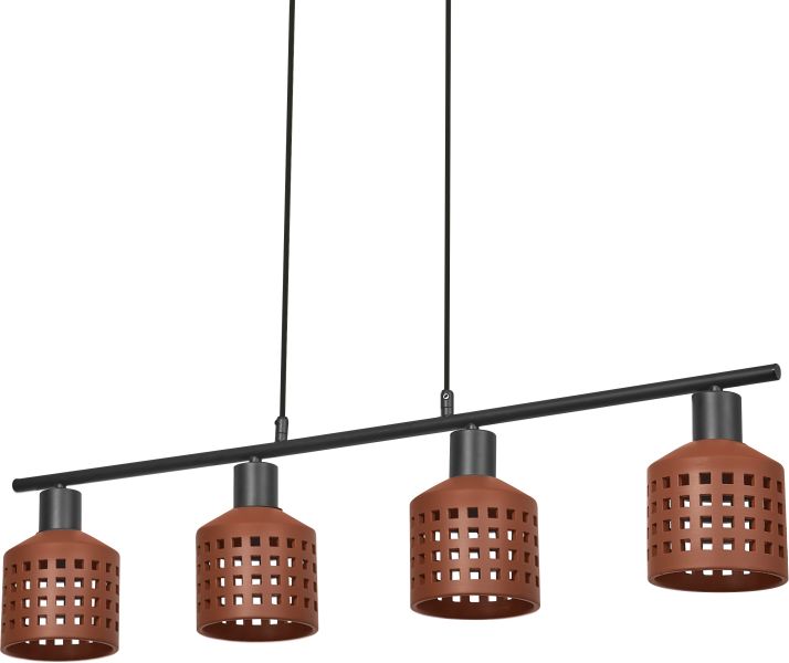 LEDVANCE Decor Clay Pendelleuchte LN 4XE27 Braun