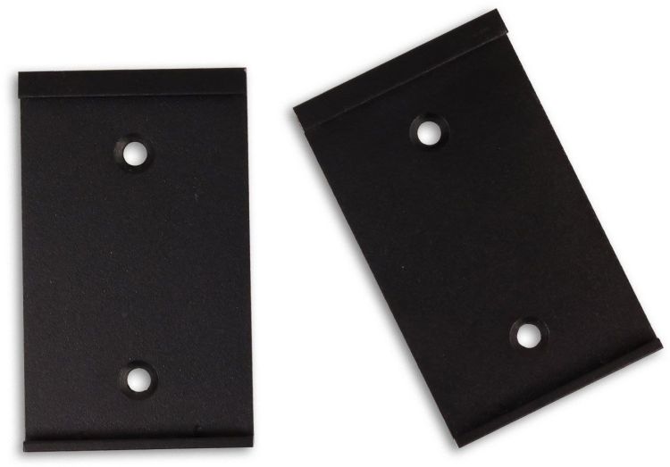 ISOLED Wandmontageclip für Versa Wandprofil mit Hohlraum, schwarz, 5cm