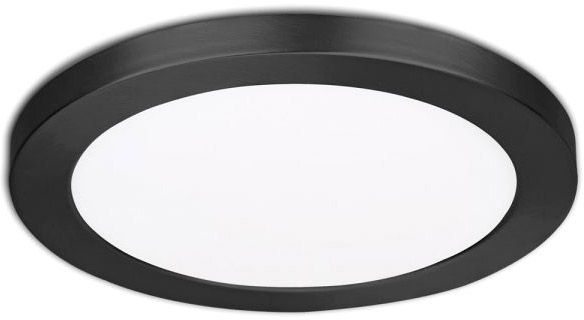 ISOLED LED Aufbau/Einbauleuchte Slim Flex, 24W, schwarz, ColorSwitch 3000K|3500K|4000K