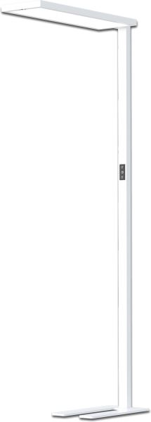 ISOLED LED Office Pro Stehleuchte Up|Down, 80W|20W, silber, UGR