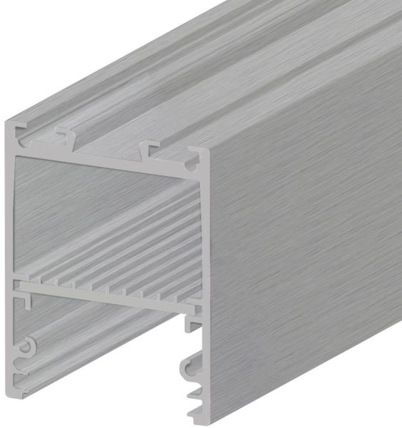 ISOLED LED Leuchtenprofil LAMP30 V2 Aluminium silber pulverbeschichtet, 200cm