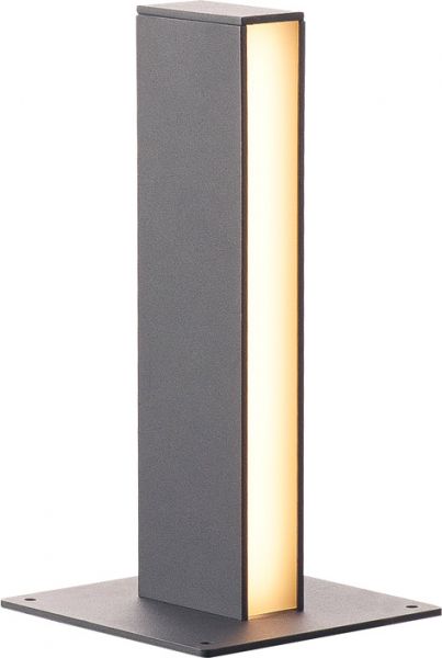 SLV H-POL Wege- und Standleuchte, zweiflammig, LED, 3000K, anthrazit
