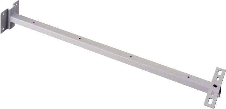 SLV WANDHALTER für OUTDOOR BEAM und MILOX, silber, 80 cm