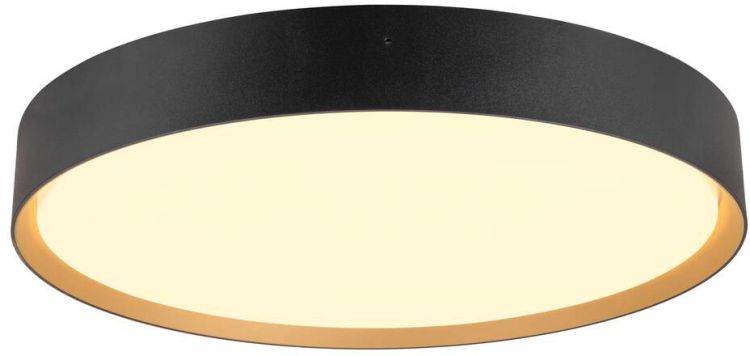 SLV DECONA 42 CL, PHASE, Deckenaufbauleuchte, rund, 3000/4000K, 23 W, schwarz / gold