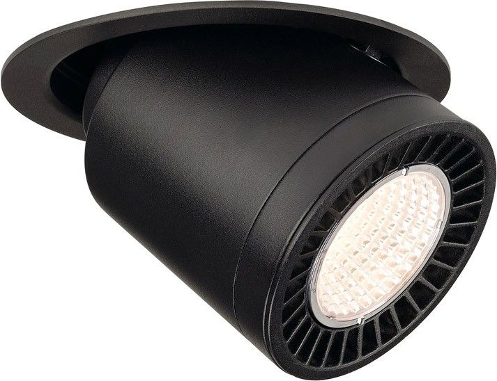 SLV SUPROS, encastré de plafond intérieur, move, noir, LED, 36W, 3000K, IRC90