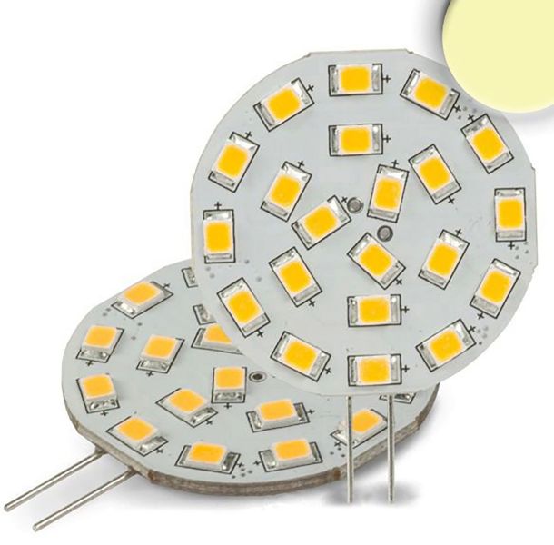 ISOLED G4 LED 21SMD, 3W, warmweiß, Pin seitlich