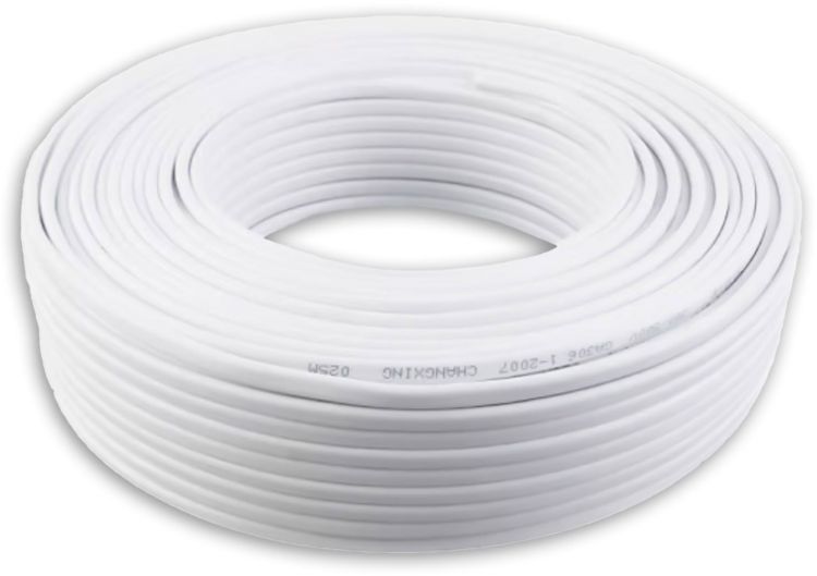 ISOLED NeonPro Rundkabel 2-polig für LED-Flexband NeonPro, 2x0,5mm², 6mm AD, für 1313 und 1616