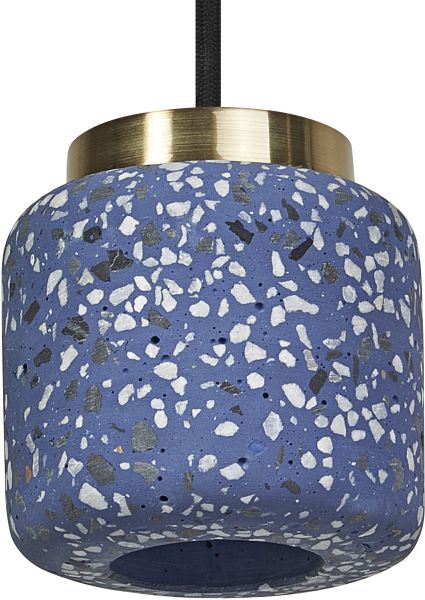 LEDVANCE Decor Terrazzo Kugelpendelleuchte 1XGU10 Blau