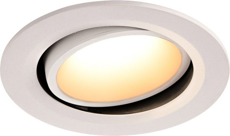 SLV NUMINOS, encastré de plafond intérieur, 40°, blanc, LED, 3000K, orientable