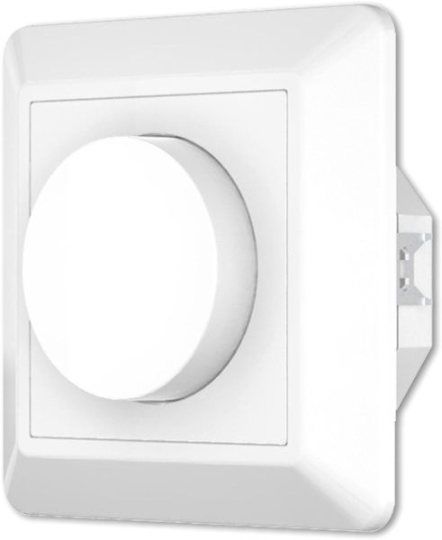 ISOLED DALI 1 Gruppe Einbau-Dreh Master-Dimmer, weiß, 100-240V AC / DALI-Bus Spannung