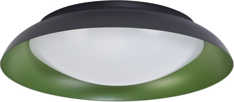 LEDVANCE Orbis Platte 430 mm 35 W 830 Click DIM Schwarz und Grün