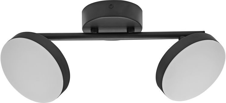 LEDVANCE Decor Spot Moon 2Spot 10,5 W 830 Schwarz