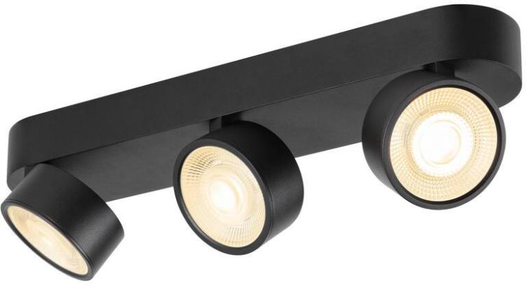 SLV KALU 2.0, Wand- und Deckenaufbauleuchte, PHASE, 3000 K, 28 W, 36°, schwarz